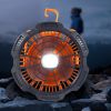 5200mAh LED Camping Fan Light, Outdoor USB Rechargeable Tent Camping Light, Travel Portable Ceiling Fan Lamp, Emergency Power Bank