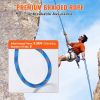 VEVOR 10.2mm Dynamic Climbing Rope 70M(230ft) Outdoor Rock Climbing Rope Blue