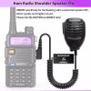 BAOFENG Microphone Walkie Talkie Speaker Mic Remote K Head BF-F8HP UV-5R 5RM UV-21R K5PLUS GM-15 Pro UV-5G Plus GM-5RH UV-17R TIDRADIO TD-H3 TD-H8 Qua