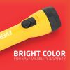 Bright Flashlights for Emergencies and Camping Gear, Flash Light with AA Batteries Included, Blue/Yellow 4 Pack