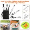 16Pcs Camping Cookware Set, Cookware Kit Aluminum Pot Pan Kettle and Utility Set with Bowls and Wares, Mess Kit
