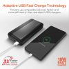 HyperGear 20000mAh 20W PD + USB Power Bank Black