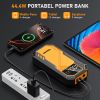 5000A Car Jump Starter, Gas or Diesel, Portable Power Bank, LED Flashlight, 12V Jumper Box, 10 Protections Built-in