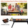 Portable Foldable Barbeque Grill for Outdoor, Lightweight