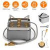 12000W Portable Camping Stove, Cassette Adapter Windproof Outdoor Backpacking Burner, Carrying Case, Igniter for Outdoors