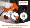 LCD Display Electric Car Jack, 5 Ton Hydraulic Jack with Impact Wrench, Portable Car Lift with Built-in Inflatable Pump