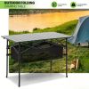 Folding Camping Table,Increase in height 24x16 inch Lightweight Fold Up Tables