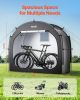 Outdoor Bike Storage Tent Spacious Waterproof Bike Tent for 1 to 2 Bikes