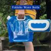 Portable 5L Water Bag with Handle, Storage Container, Jug Bottle For Outdoor Travel Camping; Foldable for Empty Storage
