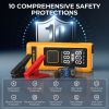 S ZEVZO 2 in 1, 4000A Car Jump Starter with Air Inflator, Portable Car Battery Charger, Jumper Box