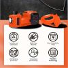 LCD Display Electric Car Jack, 5 Ton Hydraulic Jack with Impact Wrench, Portable Car Lift with Built-in Inflatable Pump