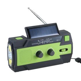 VEVOR Emergency Weather Radio, 4000mAh Battery, FM-AM-WB-NOAA  Alert Solar Hand Crank Emergency Radio, USB Charging Cable