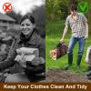 Firewood Carrier Bag with Handle, Durable Wear-Resistant Fireplace Logs Holder, Side Opening Wood Storage Carrying Bag