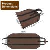 Firewood Carrier Bag with Handle, Durable Wear-Resistant Fireplace Logs Holder, Side Opening Wood Storage Carrying Bag