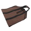 Firewood Carrier Bag with Handle, Durable Wear-Resistant Fireplace Logs Holder, Side Opening Wood Storage Carrying Bag