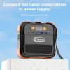 Flashfish 120W Portable Power Station, 98Wh/26400mAh Backup Power Battery Pack With AC/DC/Type-c/USB/Flashlight