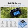Flashfish 230.4Wh LiFePO4 300W (Peak 600W) Solar generator AC Outlets Portable Power Station, Power Bank
