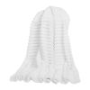 Fleece Throw Blanket Super Soft Lightweight Plush Warm 50x60 Inch White