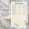Hiking Planner-Outdoor Adventure Journal, A5 Spiral Logbook, Gear Checklist, Peak Tracker, Route Map, Safety Tips