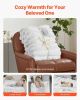 Fleece Throw Blanket Super Soft Lightweight Plush Warm 50x60 Inch White