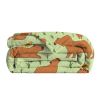 Soft and Fluffy Flannel Throw, with Cute Bird and Capybara Pattern, Can be used Outdoors, Camping, or Indoors. 3 Sizes