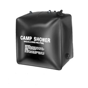 20L or 40L Outdoor Portable PVC Shower Bag Water Bag; Camping Hiking Backpacking (Capacity: 40L)