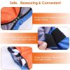 3 People Sleeping Bag, Lightweight Water Resistant Cotton Liner Cold Warm Weather 3 Season w/ Sack