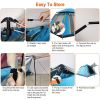 4-5 Person Pop-Up Camping Tent, Instant Setup, 2 Mosquito Net Windows, Portable for Hiking & Outdoor Adventures, In Blue (Green is Sold Out)