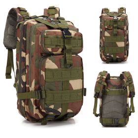 Men's 30L Compact Backpack for Outdoor Adventures, Backpacking, Hiking (Color: Jungle camouflage)