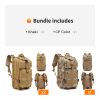 Men's 30L Compact Backpack for Outdoor Adventures, Backpacking, Hiking