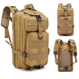Men's 30L Compact Backpack for Outdoor Adventures, Backpacking, Hiking (Color: Khaki)