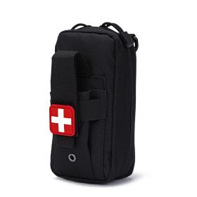 Tactical Medical EDC, EMT Pouch, First Aid Kit, Survival Bag, Military Pack (Color: Black)
