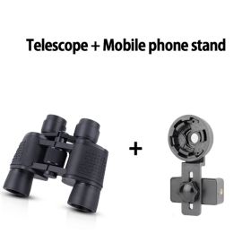 80x80 High Definition Binoculars, Telescope For Hunting, Bird Watching, Traveling, Outdoor Adventures (Color: 80x80 Binoculars + Universal Mobile Phone Holder)