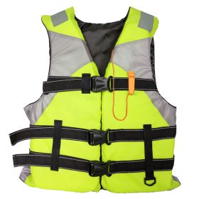 1pc Adult Portable Breathable Inflatable Life Vest; Life Vest For Water Sports Safety (Color: Green)