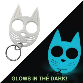 My Kitty Self-Defense Keychain w/Card (Color: Glow-In-The-Dark)