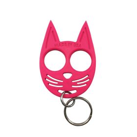 My Kitty Self-Defense Keychain w/Card (Color: Hot Pink)
