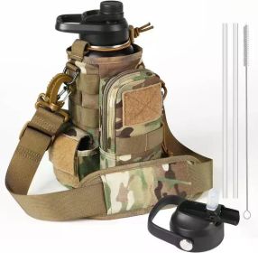 Votagoo Tactical Water Bottle-32 Oz (Color: Tan)