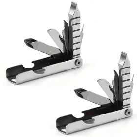 Camping Essential Multi-Tool – Screwdrivers, Scissors, Phone Stand – Fits in Your Pocket (Model: 2pcs)