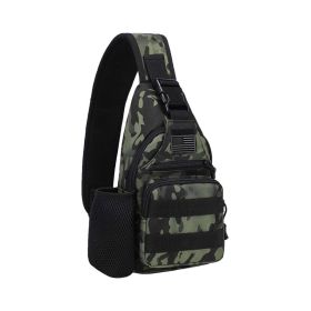 Multi-functional Waist Bag Backpack with Charging Port (Color: Camouflage, Type: Waist Bag)