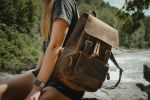 The Hagen Backpack, Vintage Leather Backpack