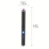 Electric Arc Lighter Windproof Flameless USB Lighter, Power Display Rechargeable With Safety Lock
