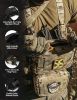 Chest Rig Molle Modular Micro Fight Chest Rigs Adjustable & Detachable with 5.56/7.62 Magazine Pouch