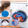 3 People Sleeping Bag, Lightweight Water Resistant Cotton Liner Cold Warm Weather 3 Season w/ Sack
