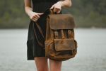 The Hagen Backpack, Vintage Leather Backpack