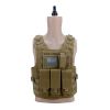 Amphibious Jungle Equipment Training Tactical Bottom Shirt Multifunctional Military Vest, Camouflage Outdoor Quick Release Vest