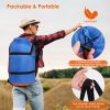 3 People Sleeping Bag, Lightweight Water Resistant Cotton Liner Cold Warm Weather 3 Season w/ Sack