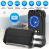 Portable Solar Charger 49800mAh Power Bank External Battery Pack 22.5W PD Fast Charging Built in 4 Cables 15W Wireless Charging LED Flashlight for Cam