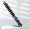 Electric Arc Lighter Windproof Flameless USB Lighter, Power Display Rechargeable With Safety Lock