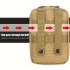 Outdoor Multifunctional MOLLE Attachment Emergency Medical Kit, Outdoor Survival First Aid Kit