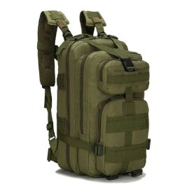 Outdoor Tactical Bag Camping Sports Hiking Backpack EDC (Color: Army Green)